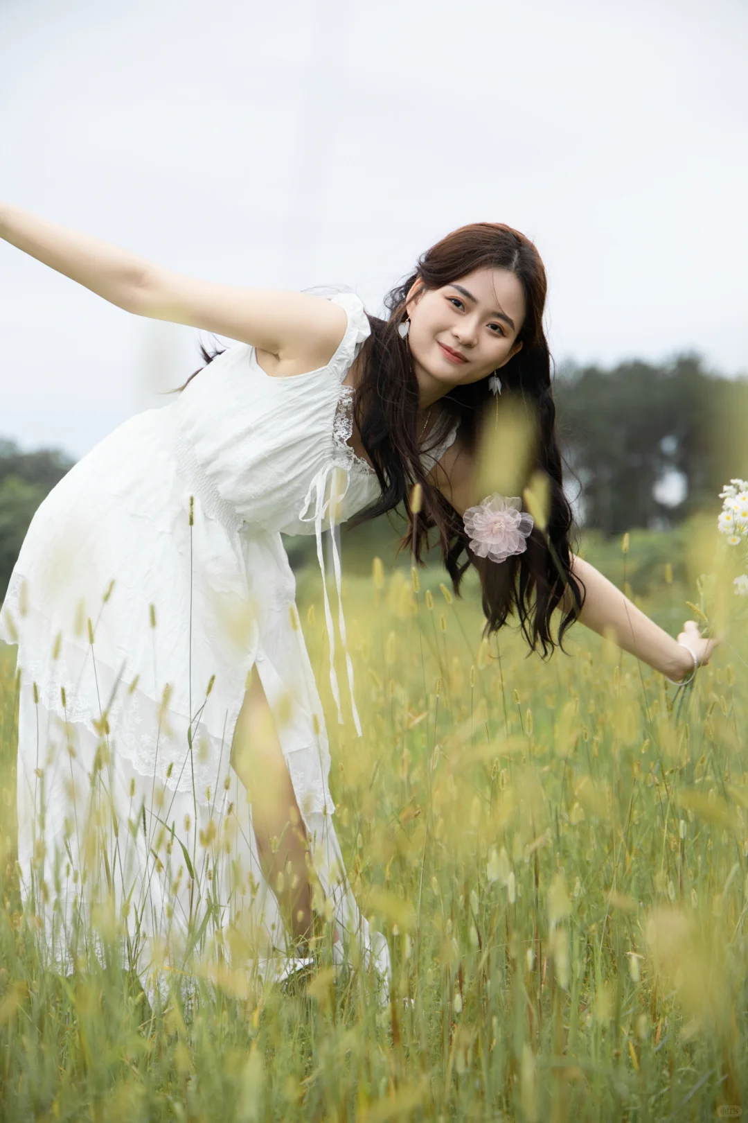 马鞭草油画少女感写真~