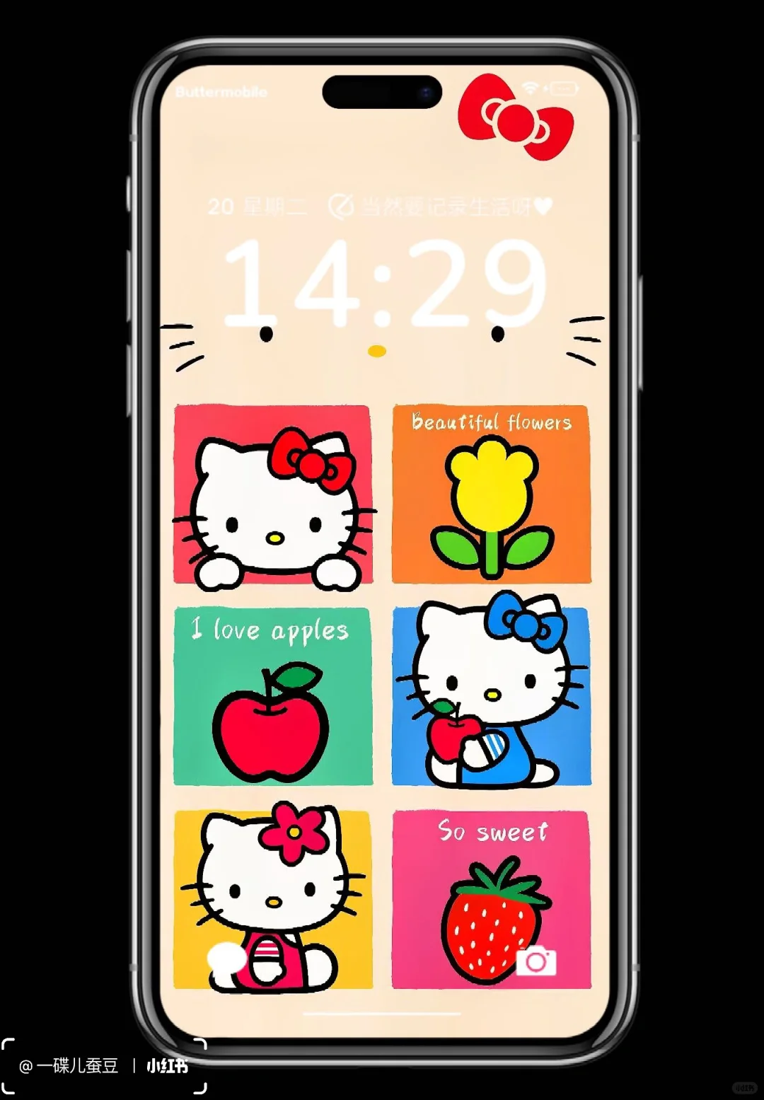 Hello Kitty壁纸 |卡通壁纸  | ins小众壁纸