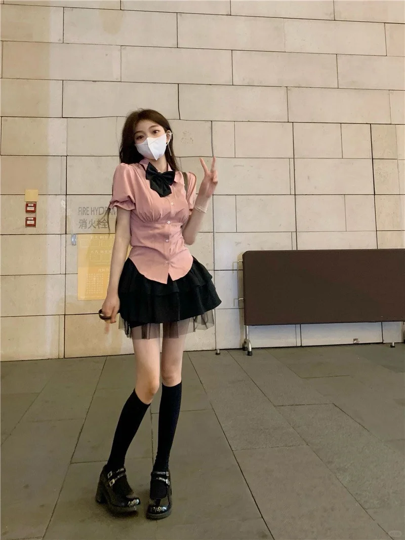 售价:69?️夏季JK日系制服衬衫女上衣+百搭