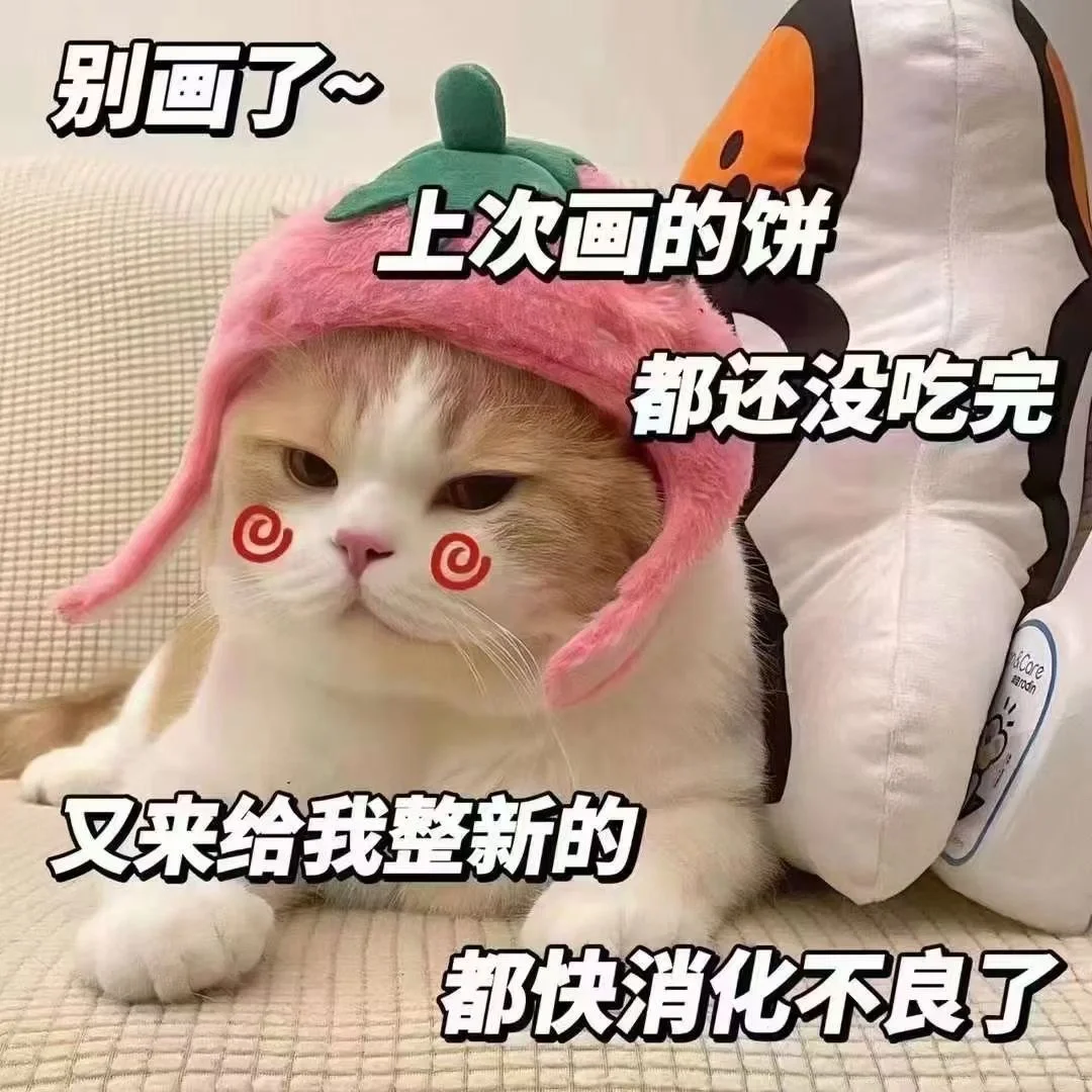 猫咪表情包太可爱了吧