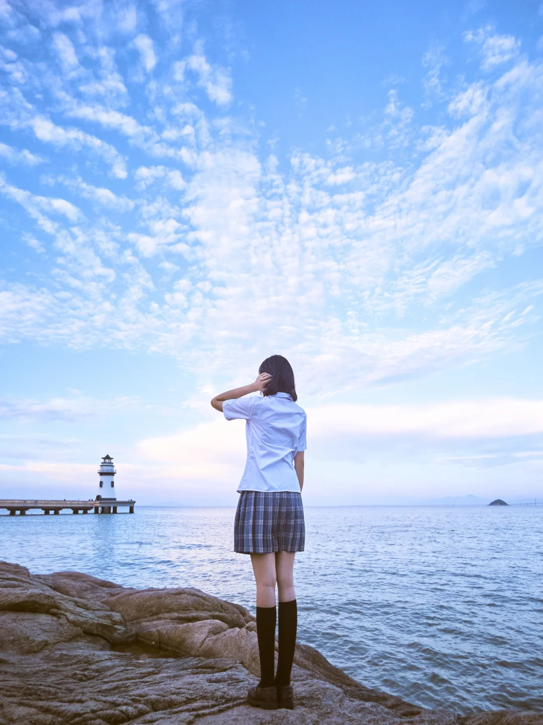 海边的jk少女