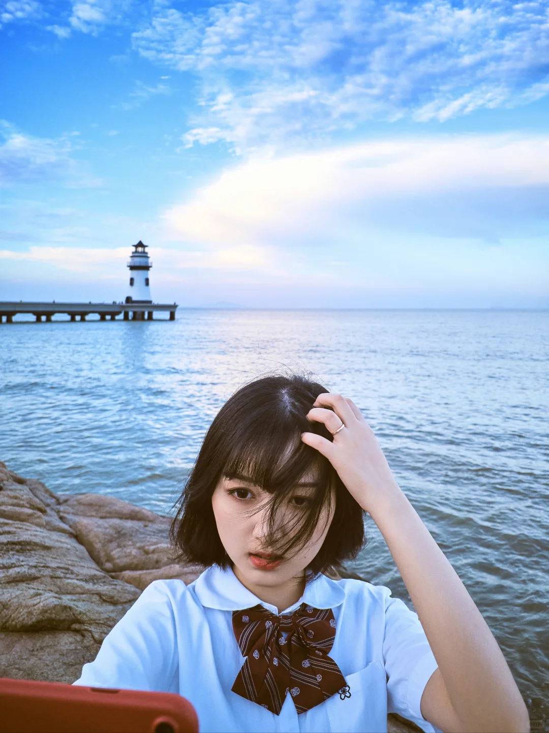 海边的jk少女