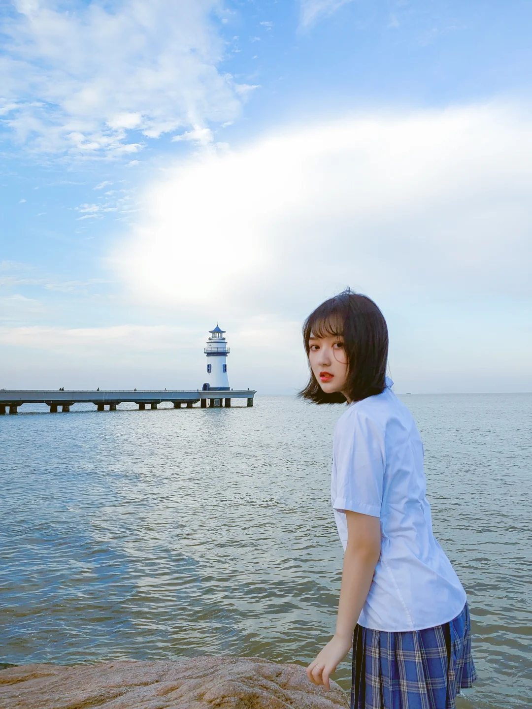 海边的jk少女