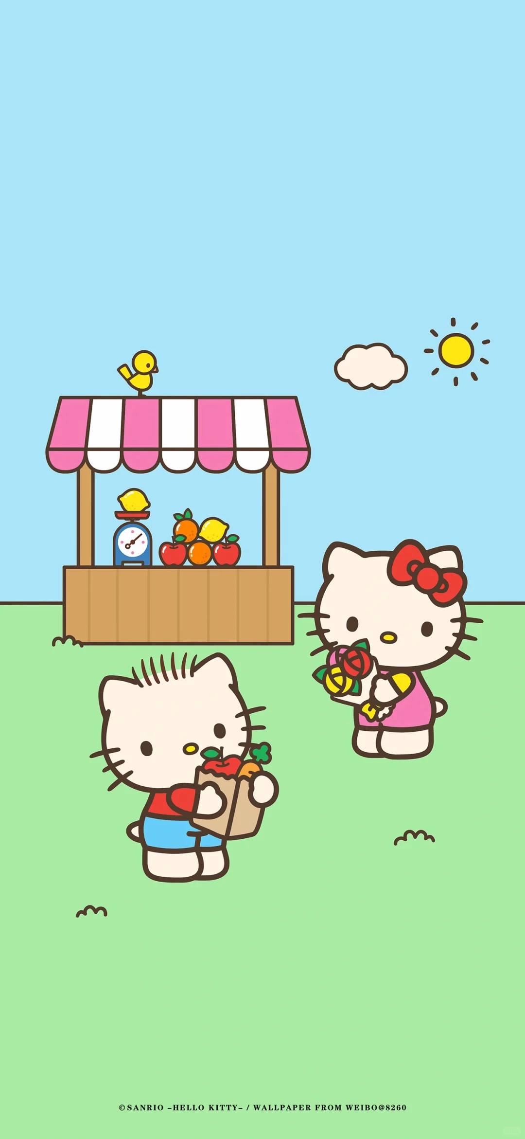 新颖壁纸-整套HelloKitty