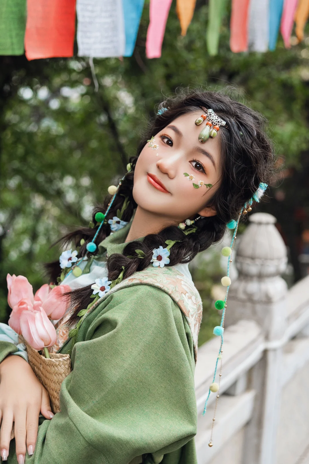 香格里拉藏装旅拍｜甜美少女写真｜藏装写真