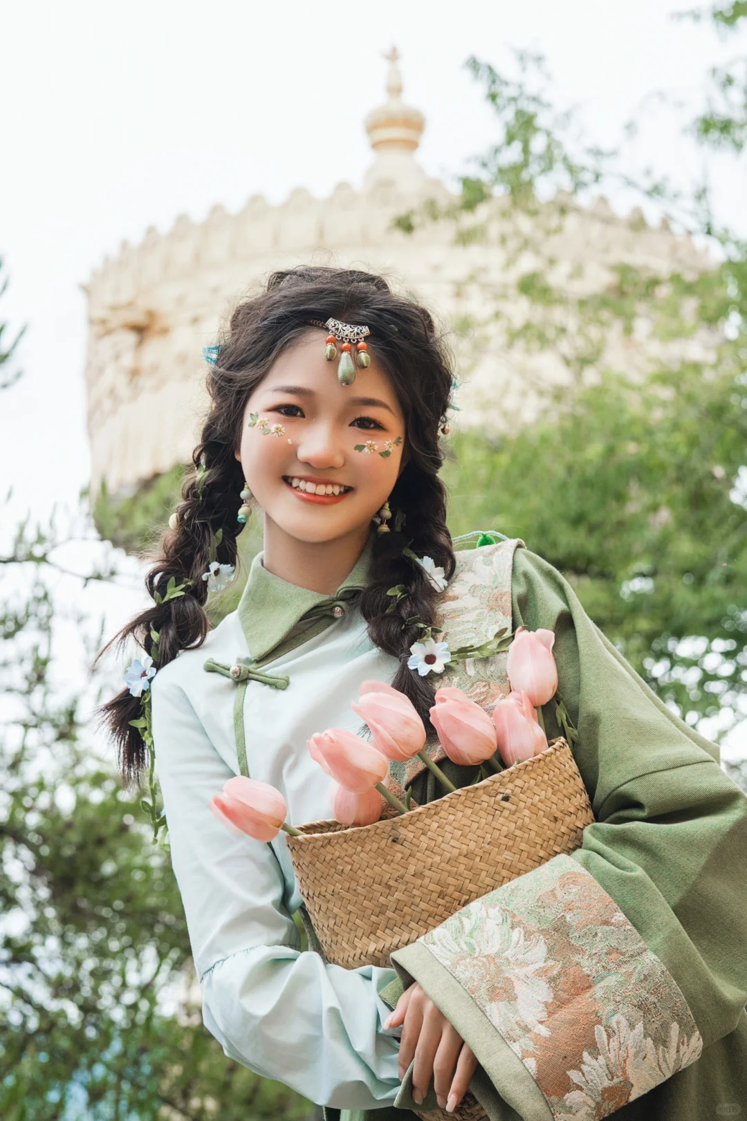 香格里拉藏装旅拍｜甜美少女写真｜藏装写真