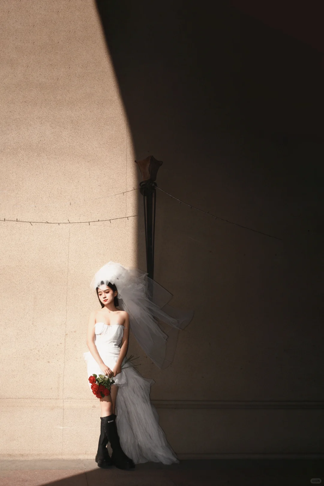 酷飒轻婚纱写真❤️青岛少女写真@街拍