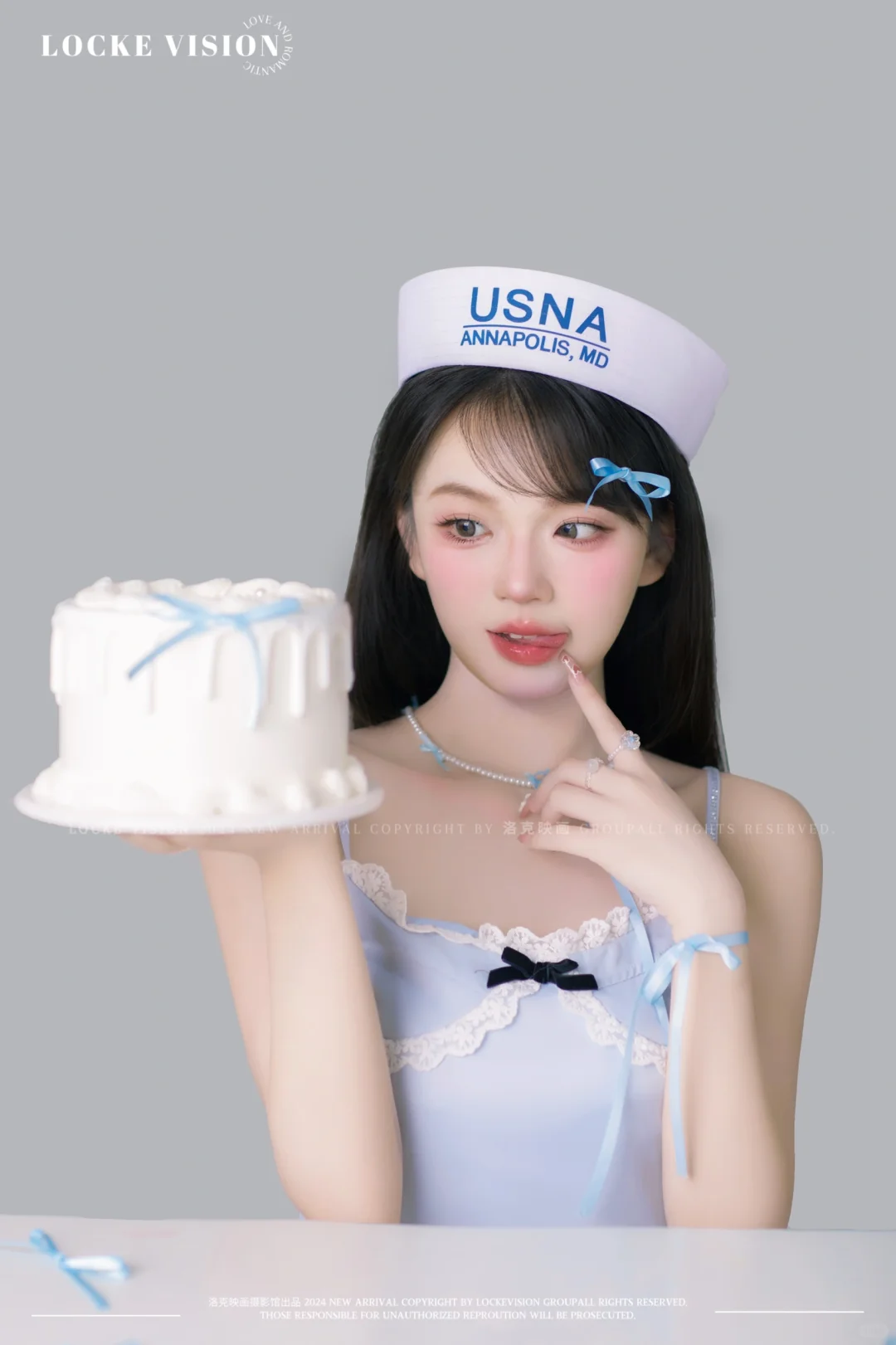 ?海军风生日写真??纯欲清透少女感写真?