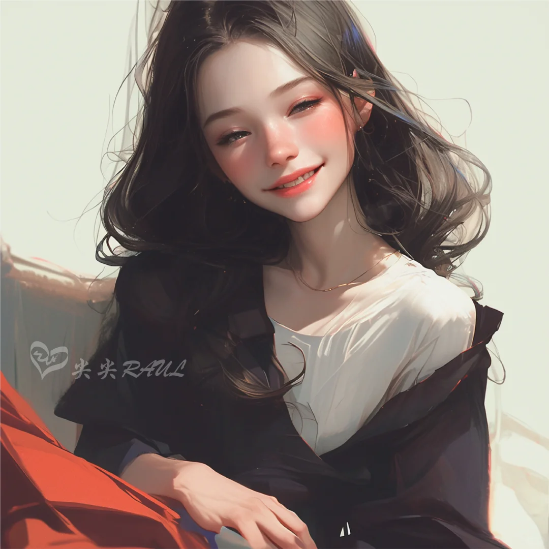 明媚少女