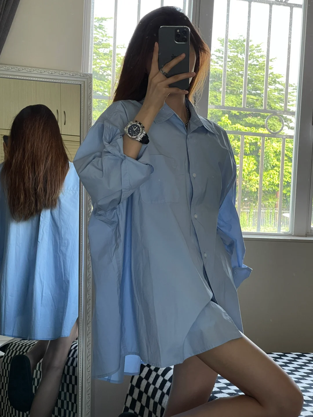 ootd｜是纯欲的蓝～