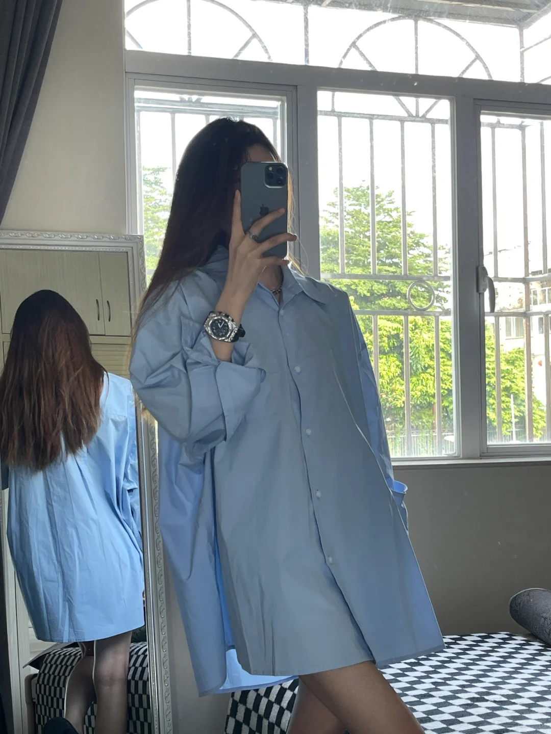 ootd｜是纯欲的蓝～