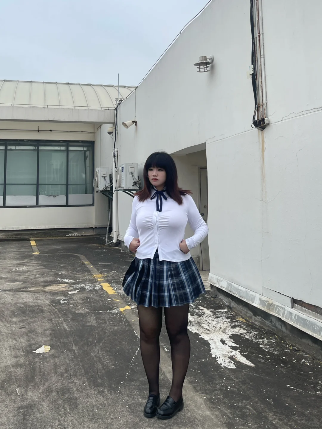 168cm/200斤 最显瘦的一套jk制服