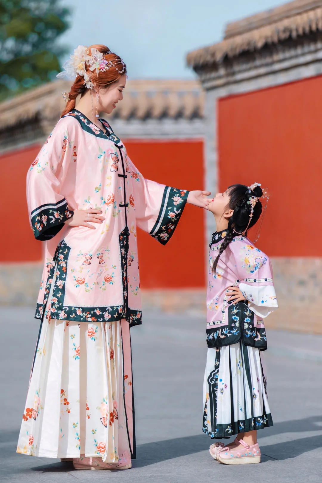 锡林浩特母女写真