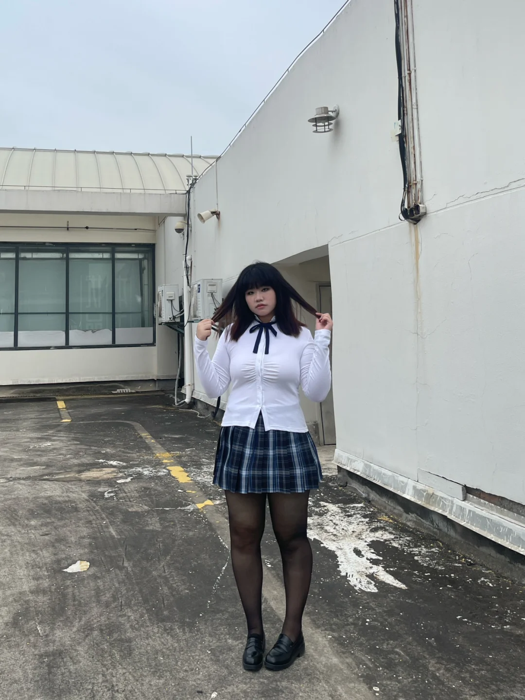 168cm/200斤 最显瘦的一套jk制服