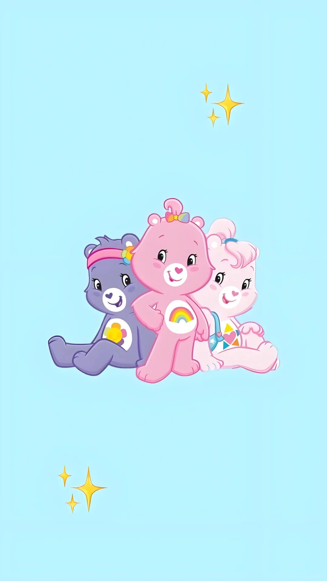 爱心熊 care bears可爱壁纸