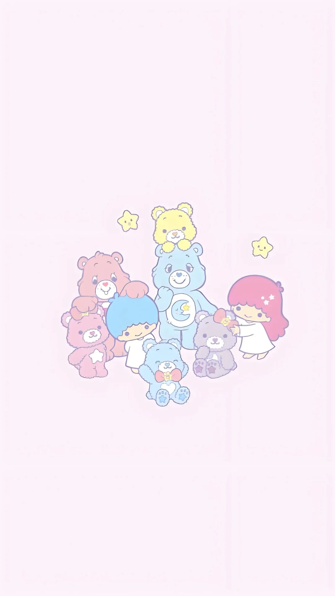 爱心熊 care bears可爱壁纸