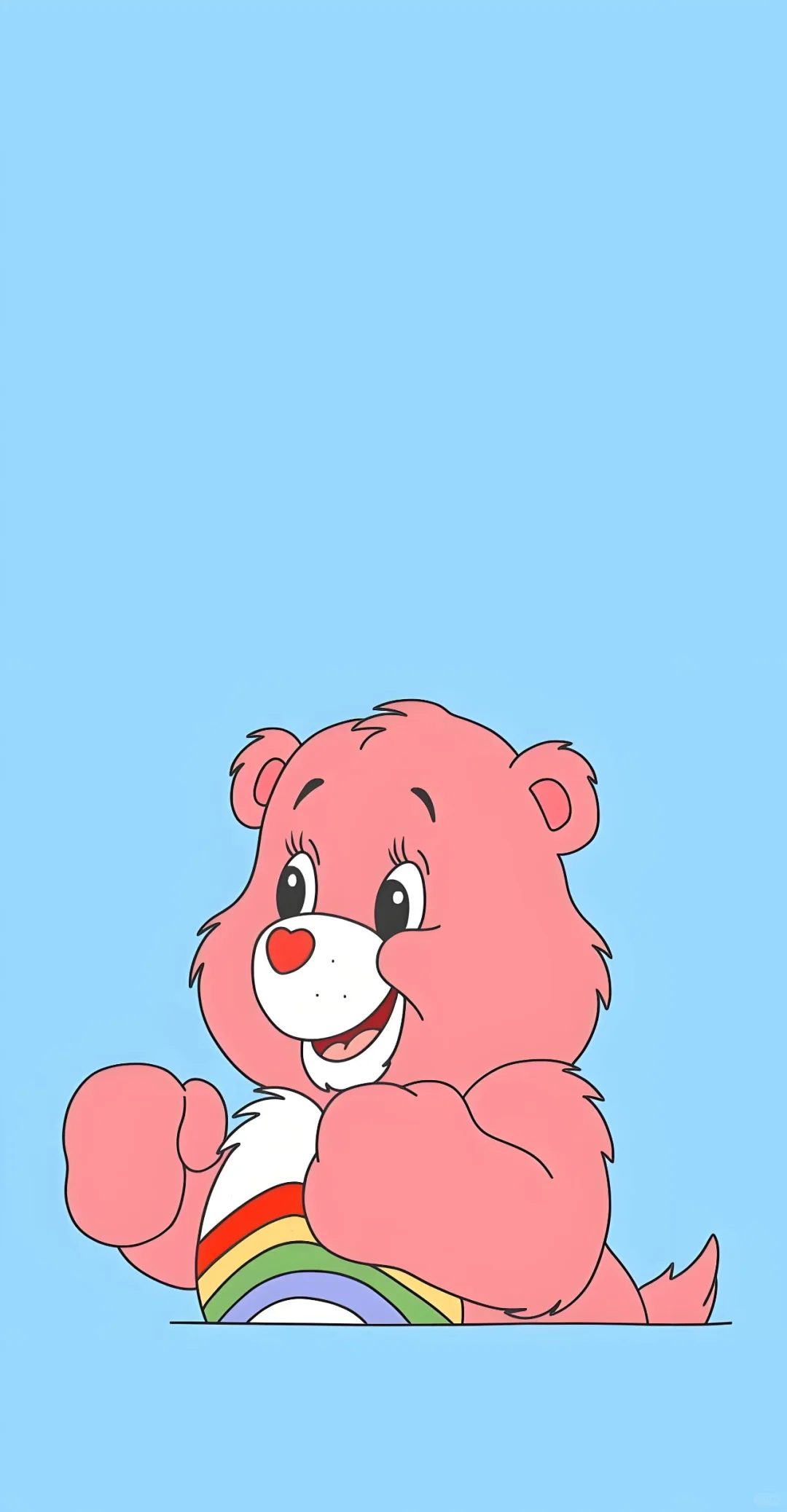 爱心熊 care bears可爱壁纸