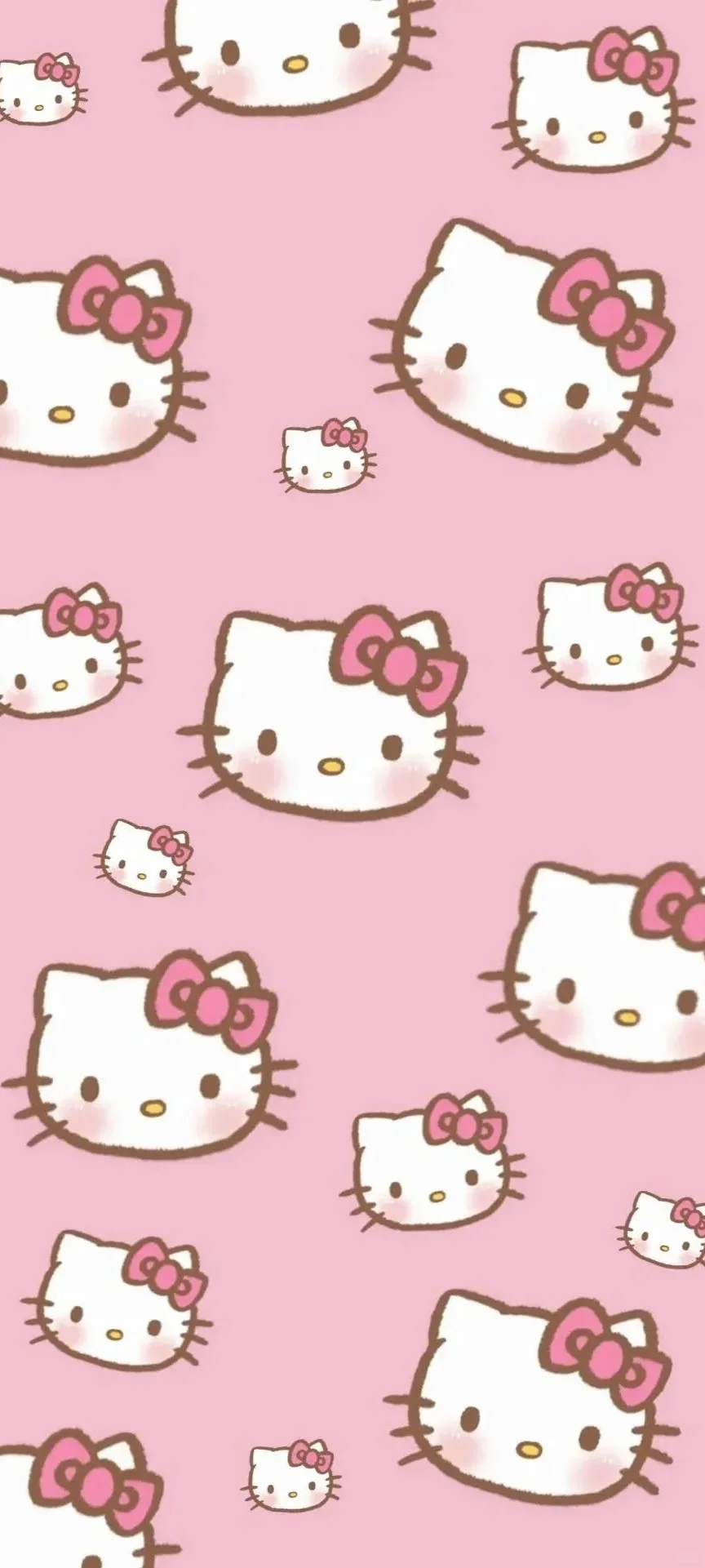 066｜Hellokitty卡通手机壁纸套图锁屏+桌面