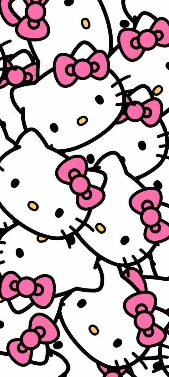 066｜Hellokitty卡通手机壁纸套图锁屏+桌面