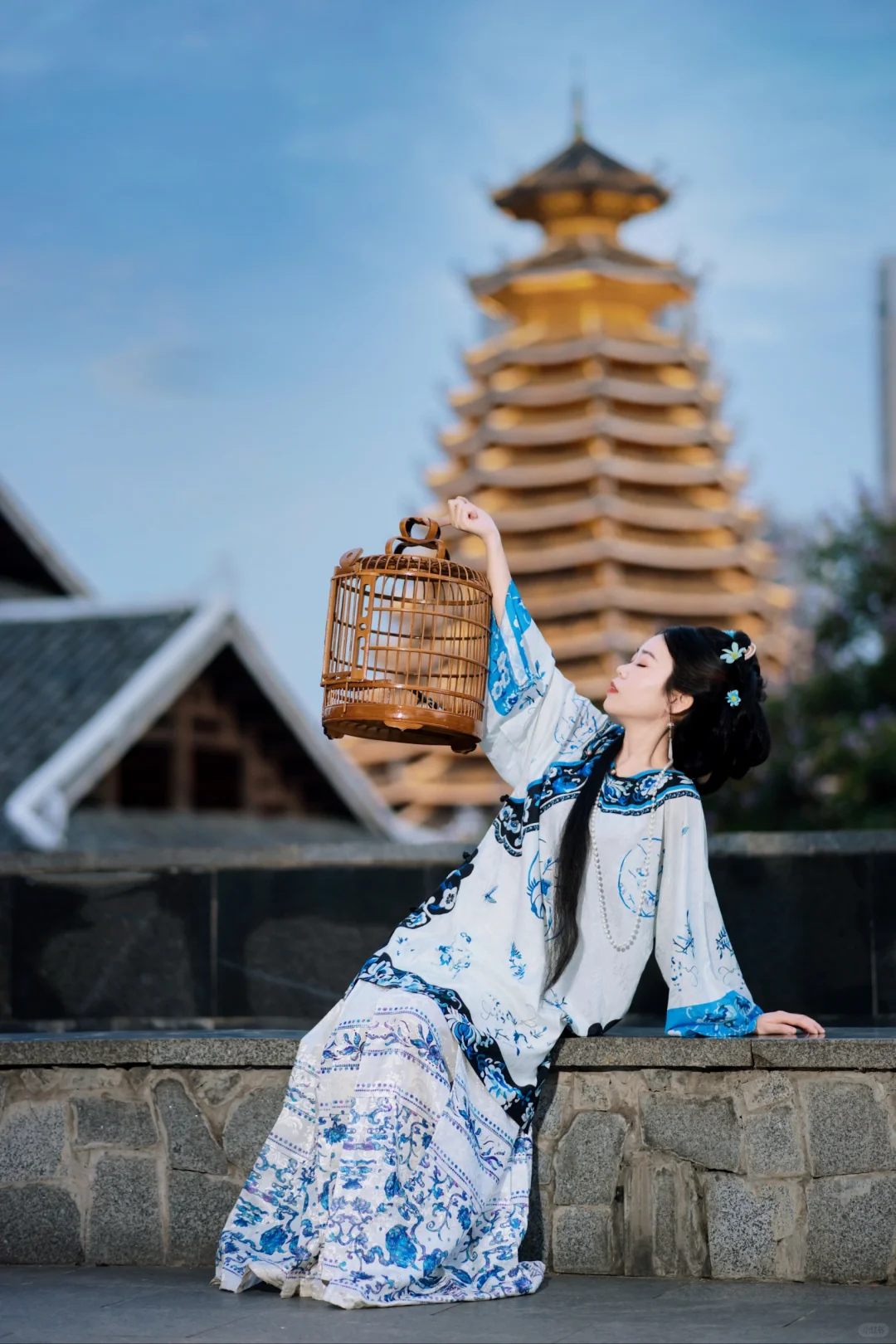 清汉女风?绝美写真，梦回大清✨