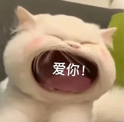 大嘴猫表情包 我扛不住了