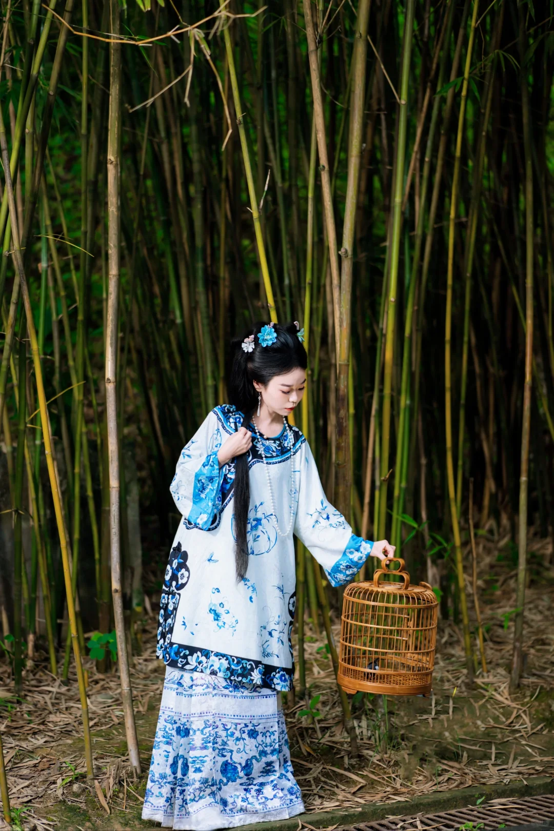 清汉女风?绝美写真，梦回大清✨