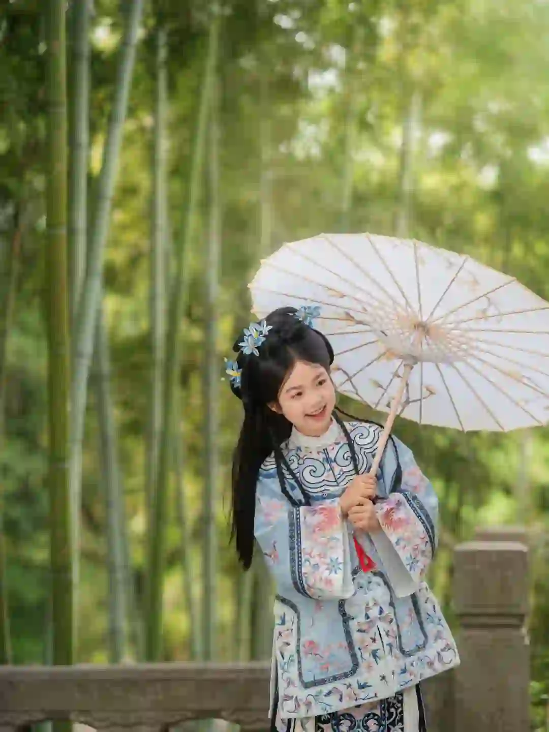 儿童版清汉女，婉约清雅，灵动可人｜苏州写真