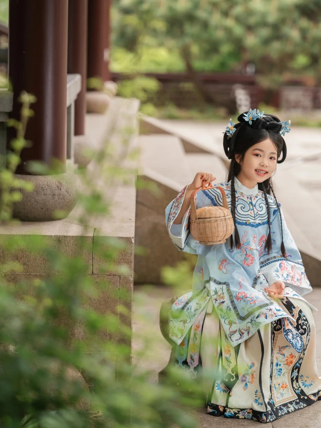 儿童版清汉女，婉约清雅，灵动可人｜苏州写真