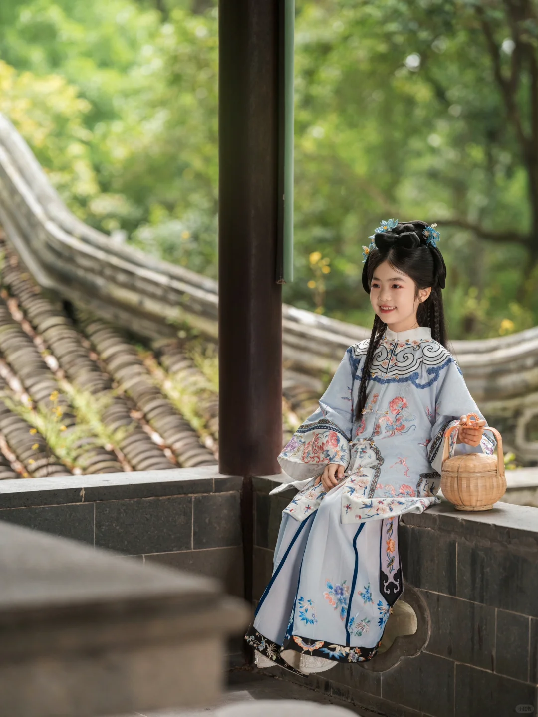 儿童版清汉女，婉约清雅，灵动可人｜苏州写真