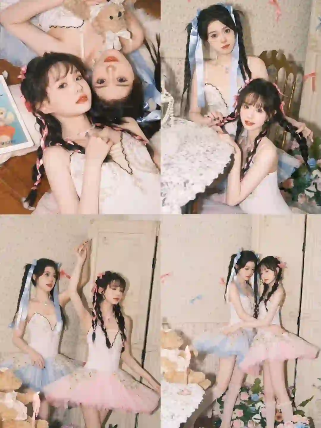 赣州约拍｜女孩子各有各的美?芭蕾闺蜜写真