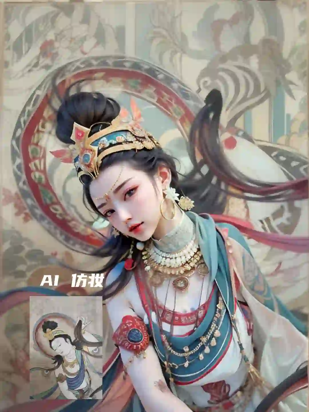 芜湖 | 壁画里跑出来的美女美疯了