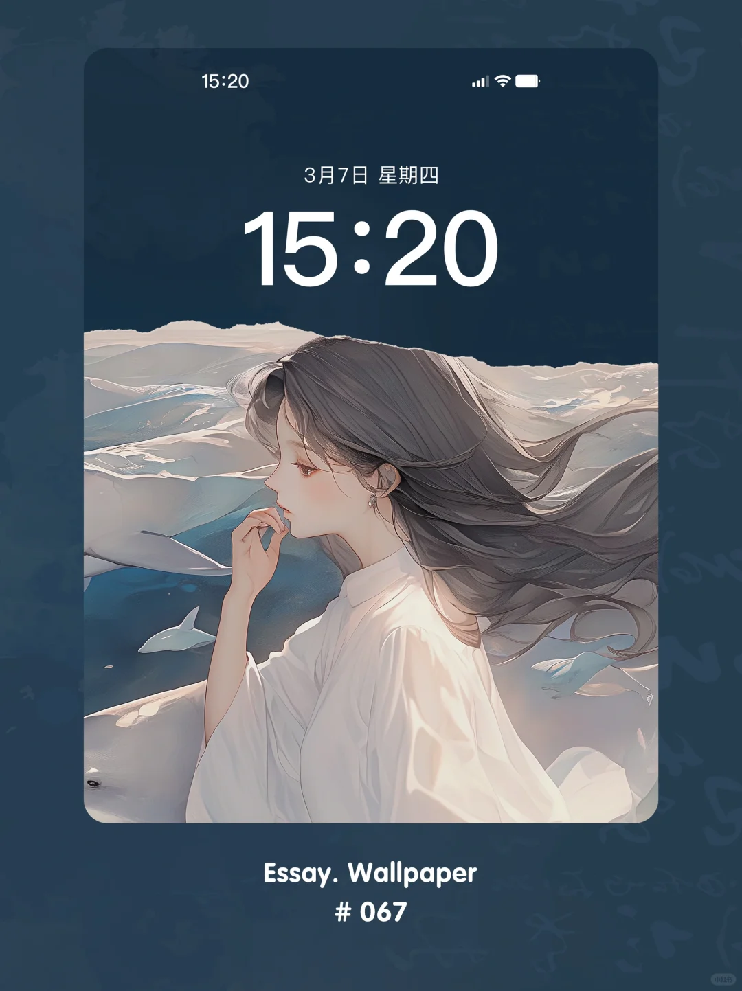 海豚少女1｜电脑手机壁纸 动漫治愈氛围67