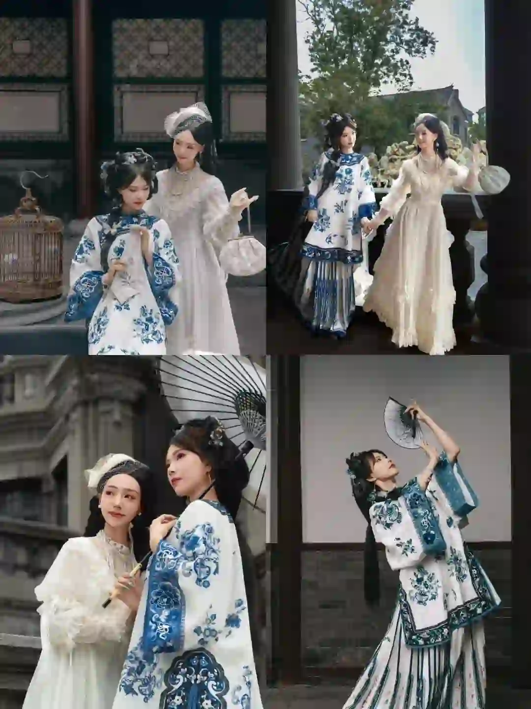 ?沈阳清汉女和留洋大小姐写真?