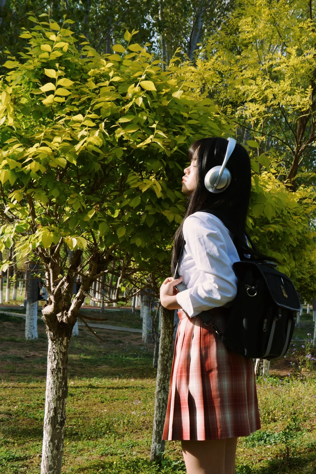 05年女摄首次约拍用尼康单反拍了春日写真