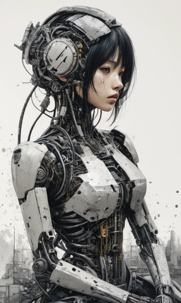 AI 美女机甲