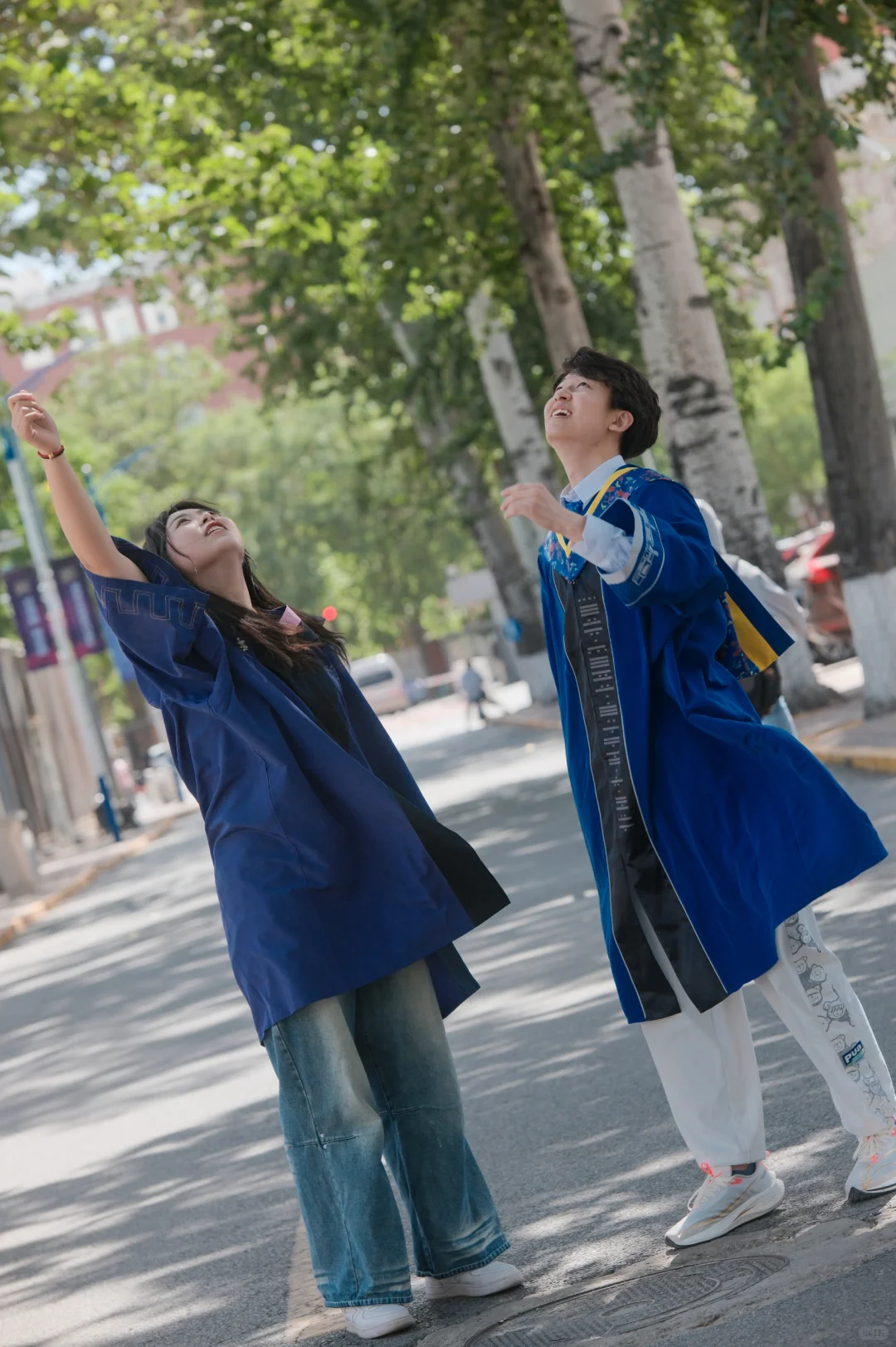 毕业季｜北京情侣个人写真跟拍｜富士女摄