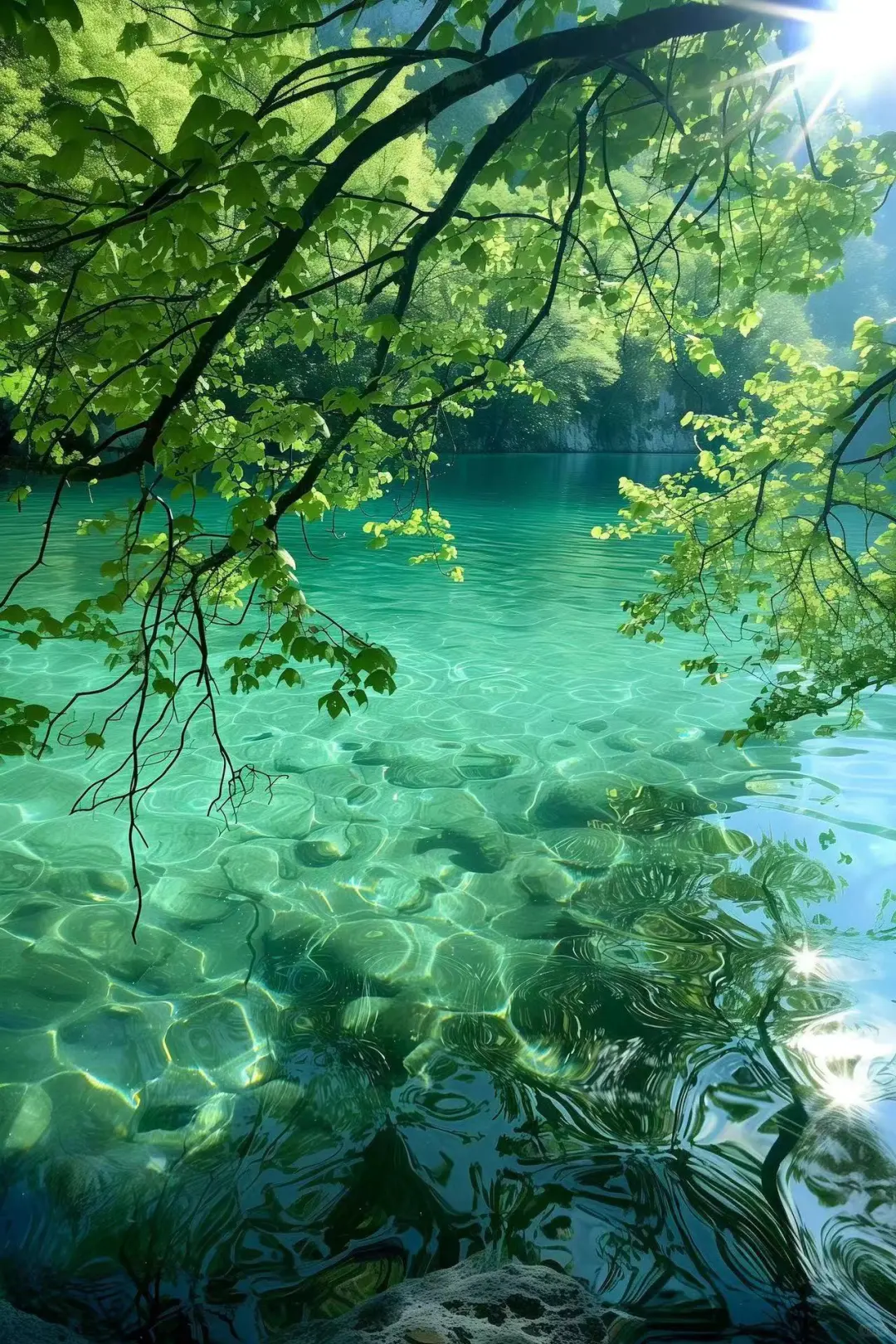 水波荡漾||#手机壁纸