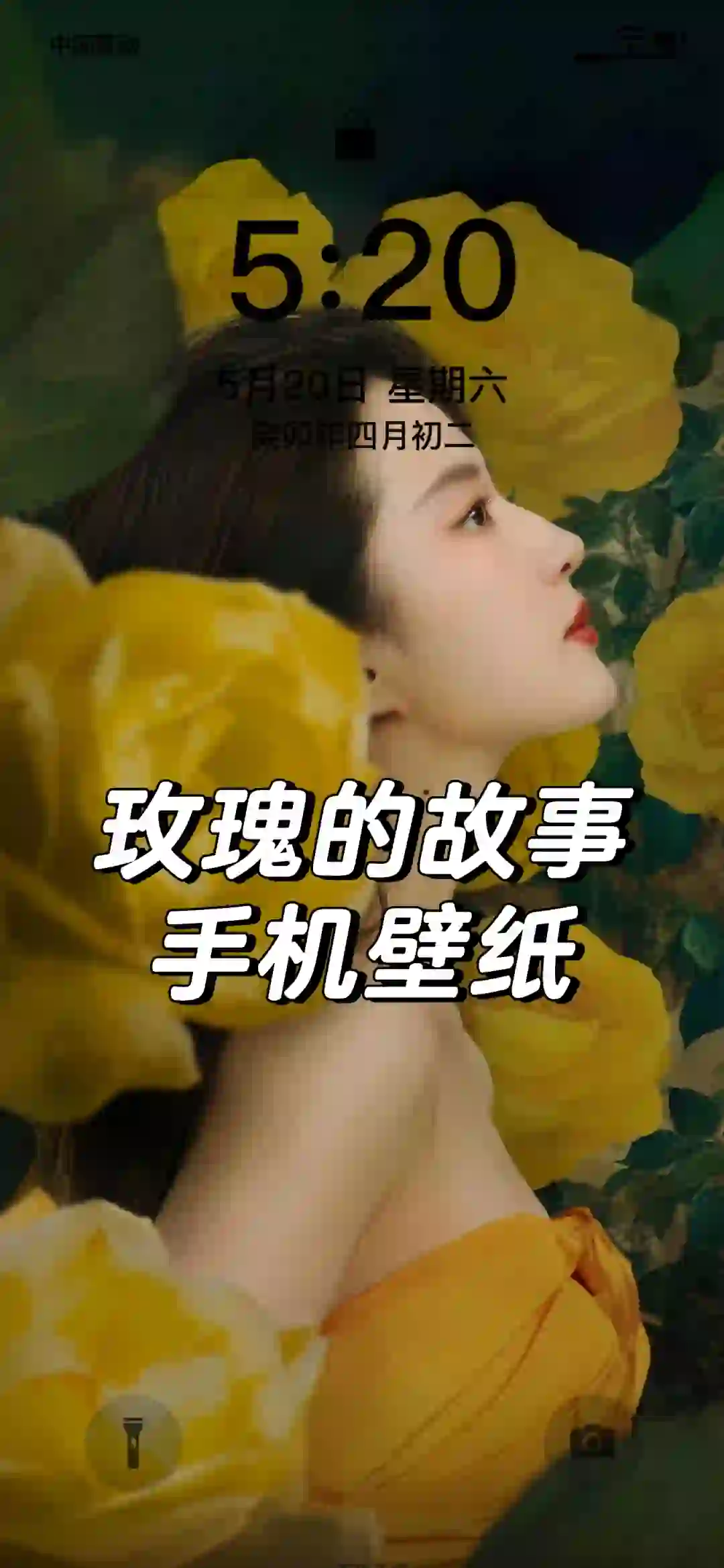 刘亦菲 黄奕玫 玫瑰的故事手机壁纸