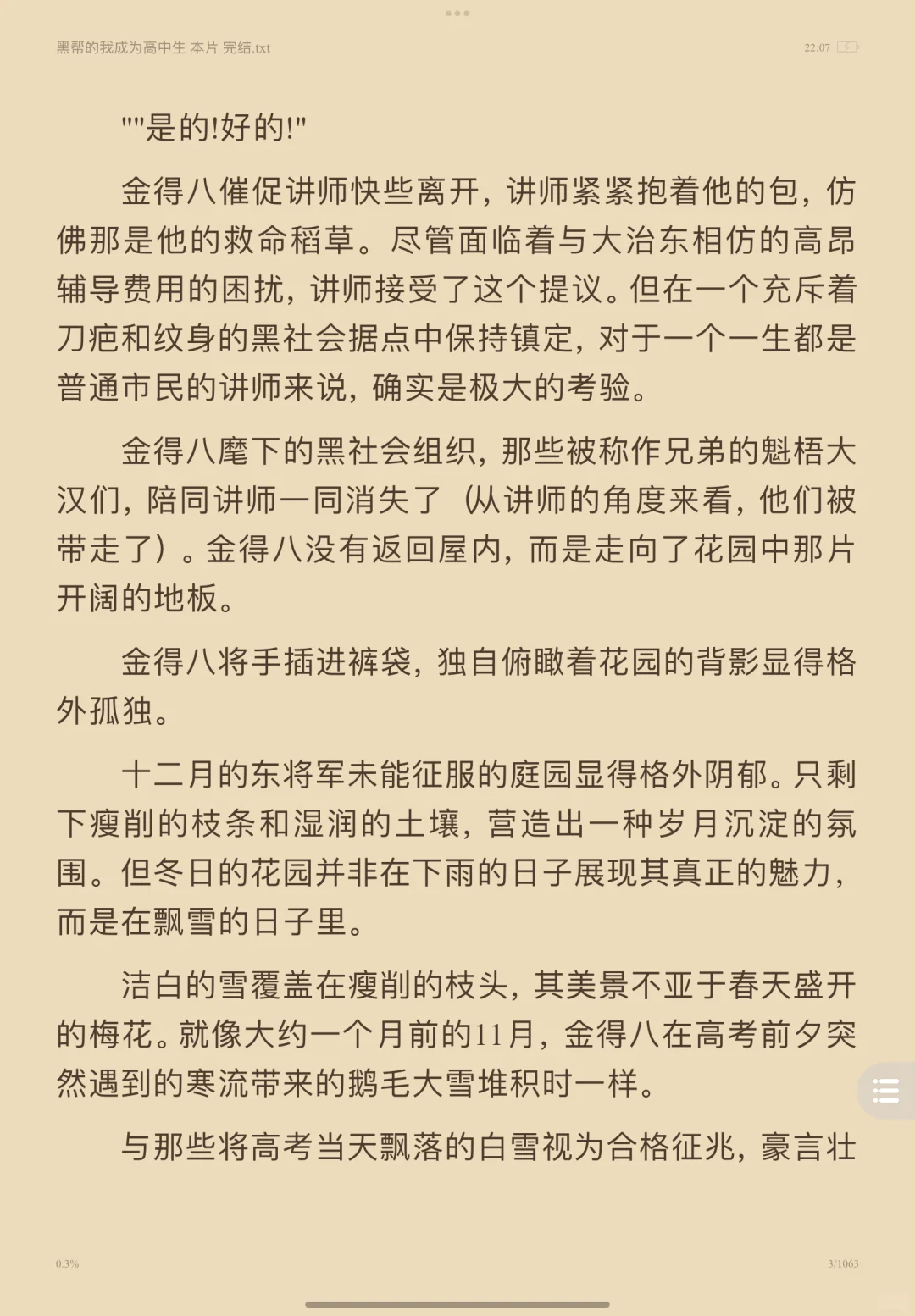 黑bang的我成了高中生 -完结➕外传