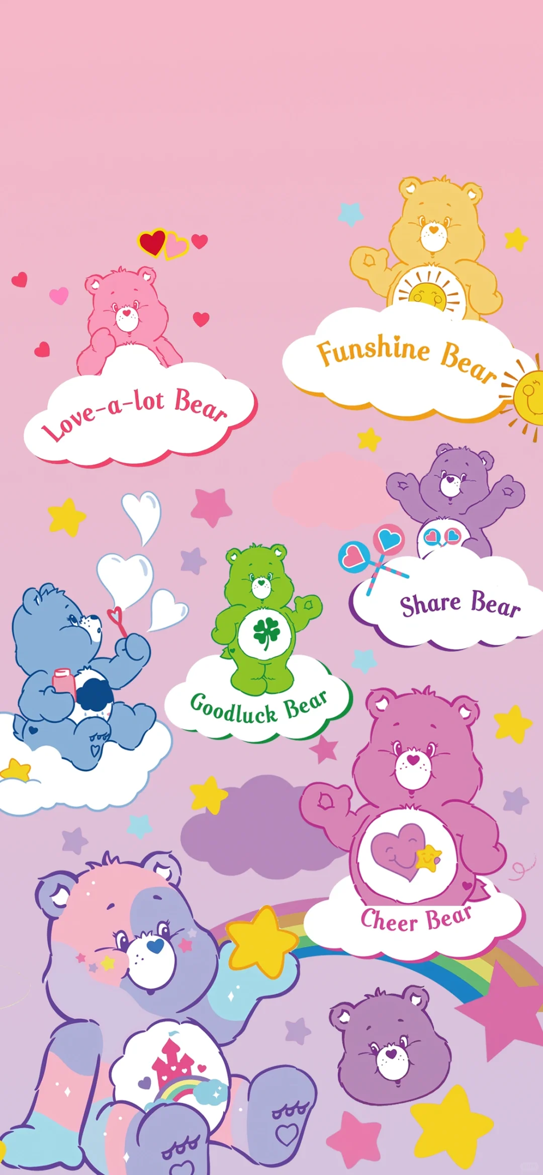 carebear壁纸来啦?