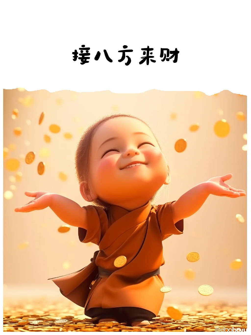 周末壁纸：接八方来财