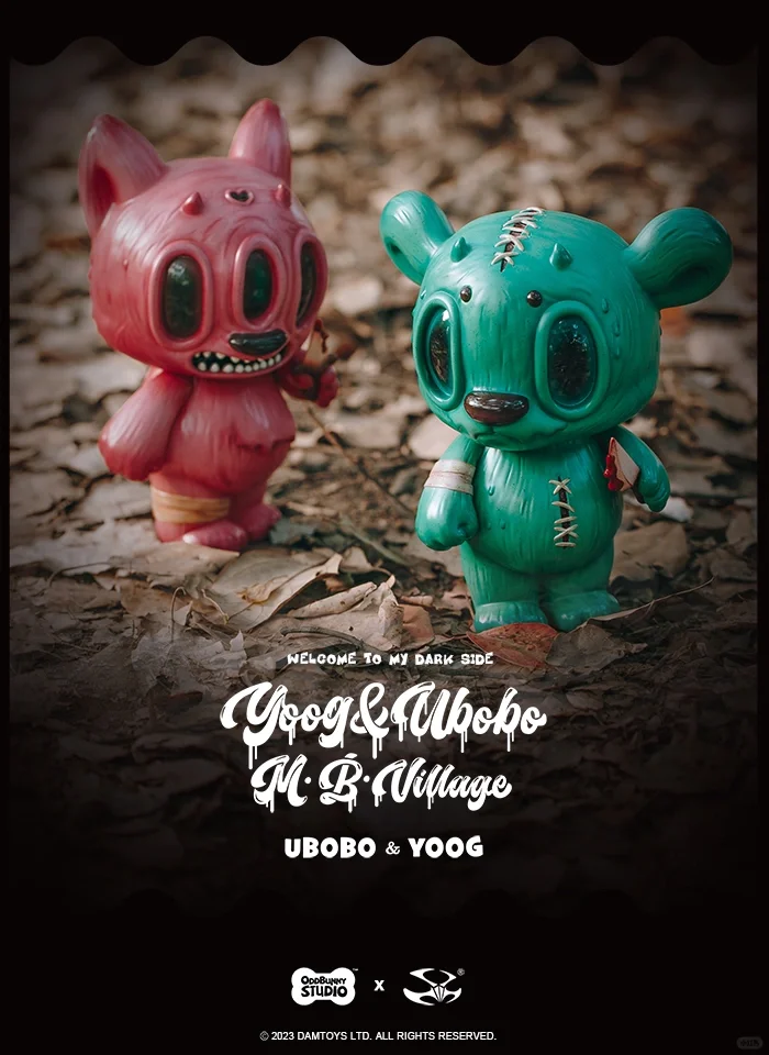 DAMTOYS x ODDBUNNY STUDIO 暗黑大娃来袭