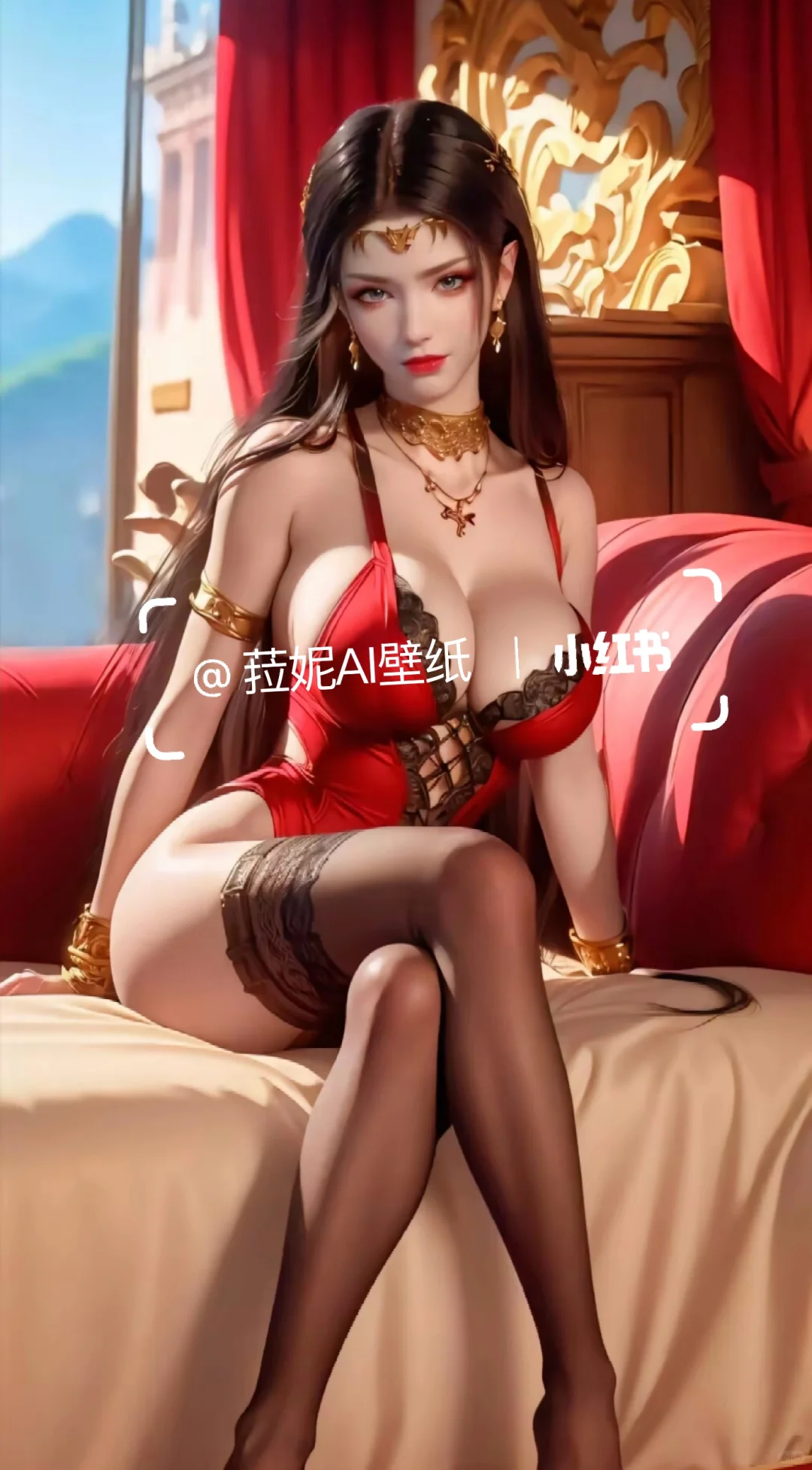 美杜莎ai绘画，美就完了