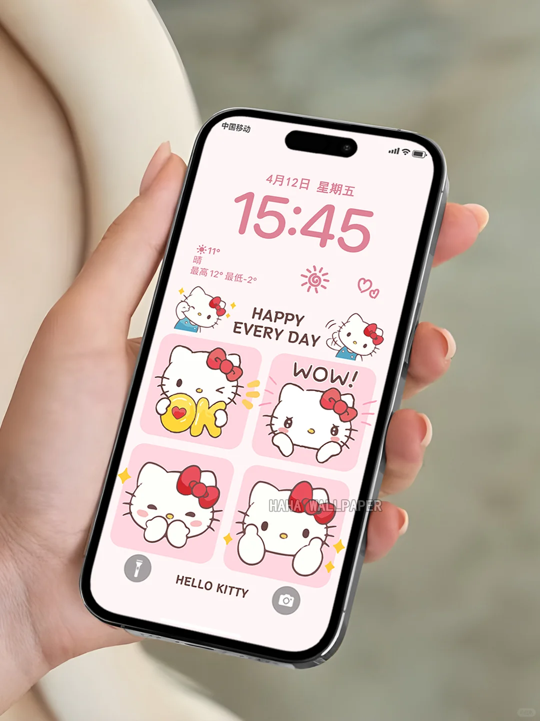 helloKitty｜192｜可爱卡通手机壁纸