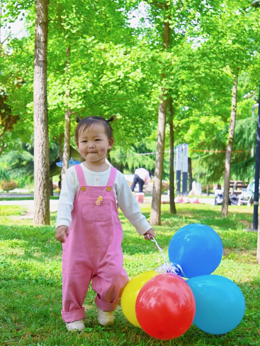 自制写真|拉着你最爱的彩虹气球肆意奔跑