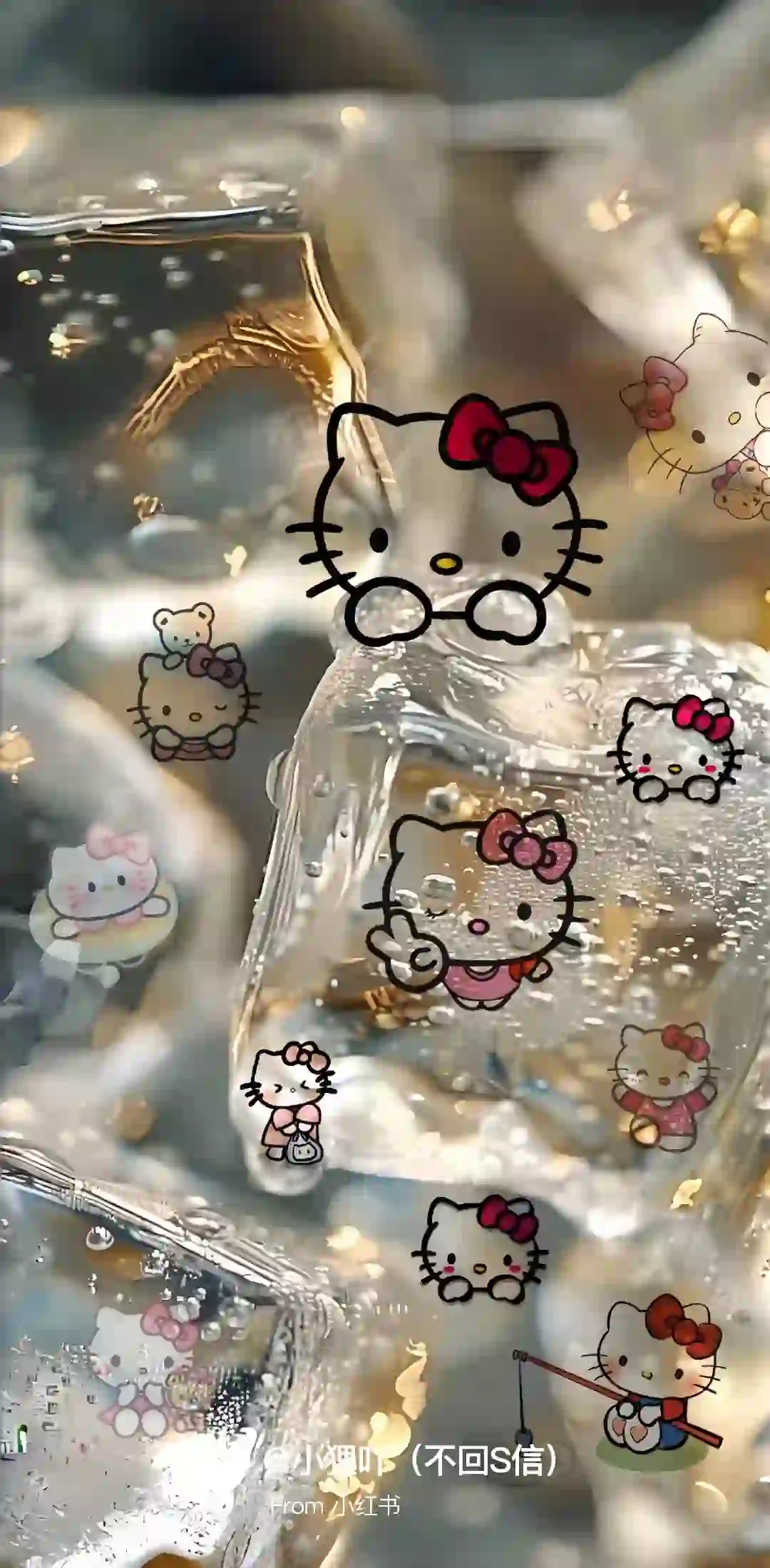 清凉一下/hellokitty壁纸/夏日壁纸?