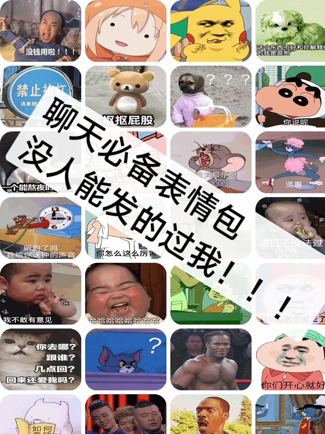 最近好喜欢这种傻乎乎的表情包哈哈哈