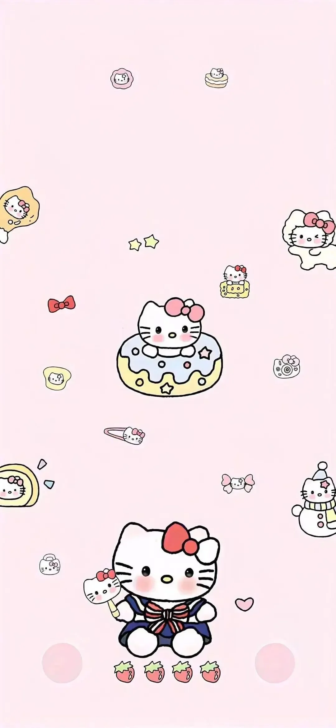 分享一波 hello kitty 的壁纸