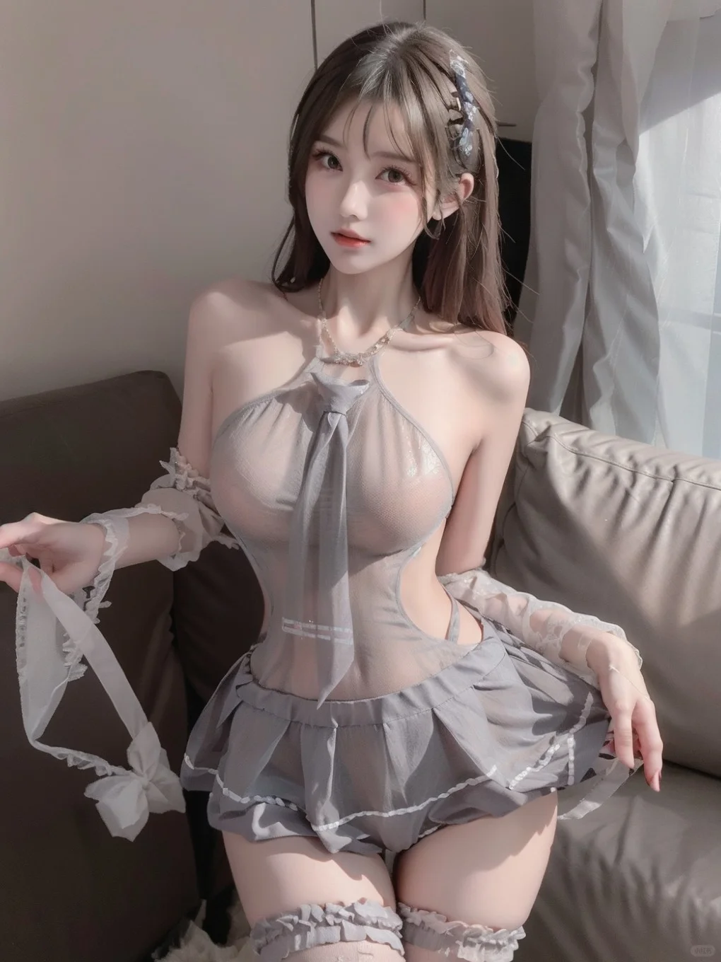 Ai 性感镂空美女