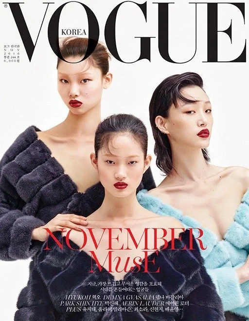 Vogue 超过5张的亚洲模特 Hyunji Shin